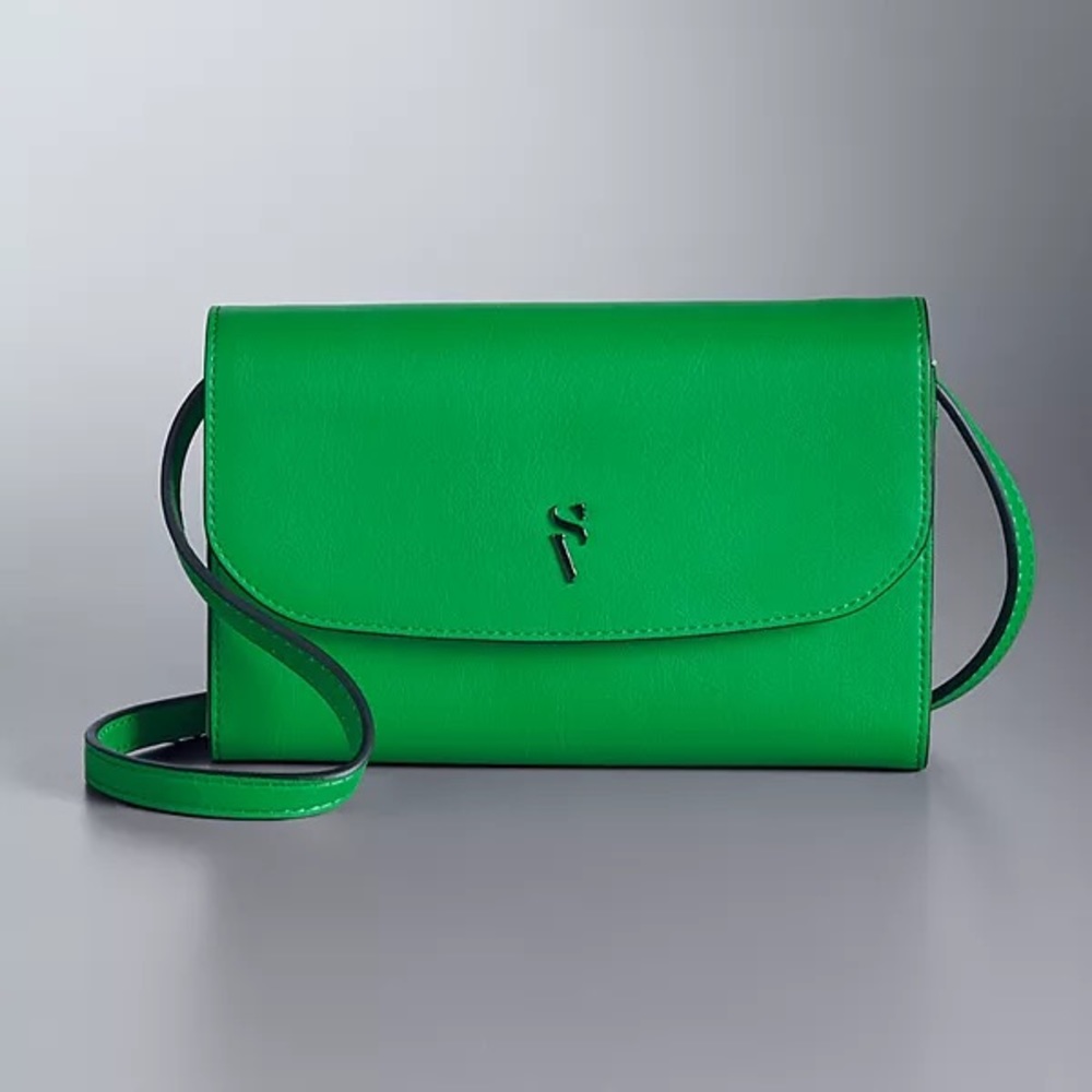 Simply Vera Vera Wang Signature Mini Crossbody Bag
NO SIZE, Emerald Flare